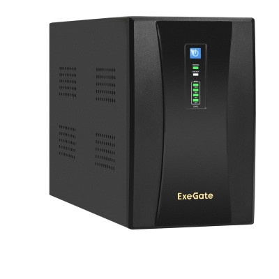 Источник бесперебойного питания EXEGATE SPECIALPRO UNB-2200.LED.AVR.2SH.RJ.USB